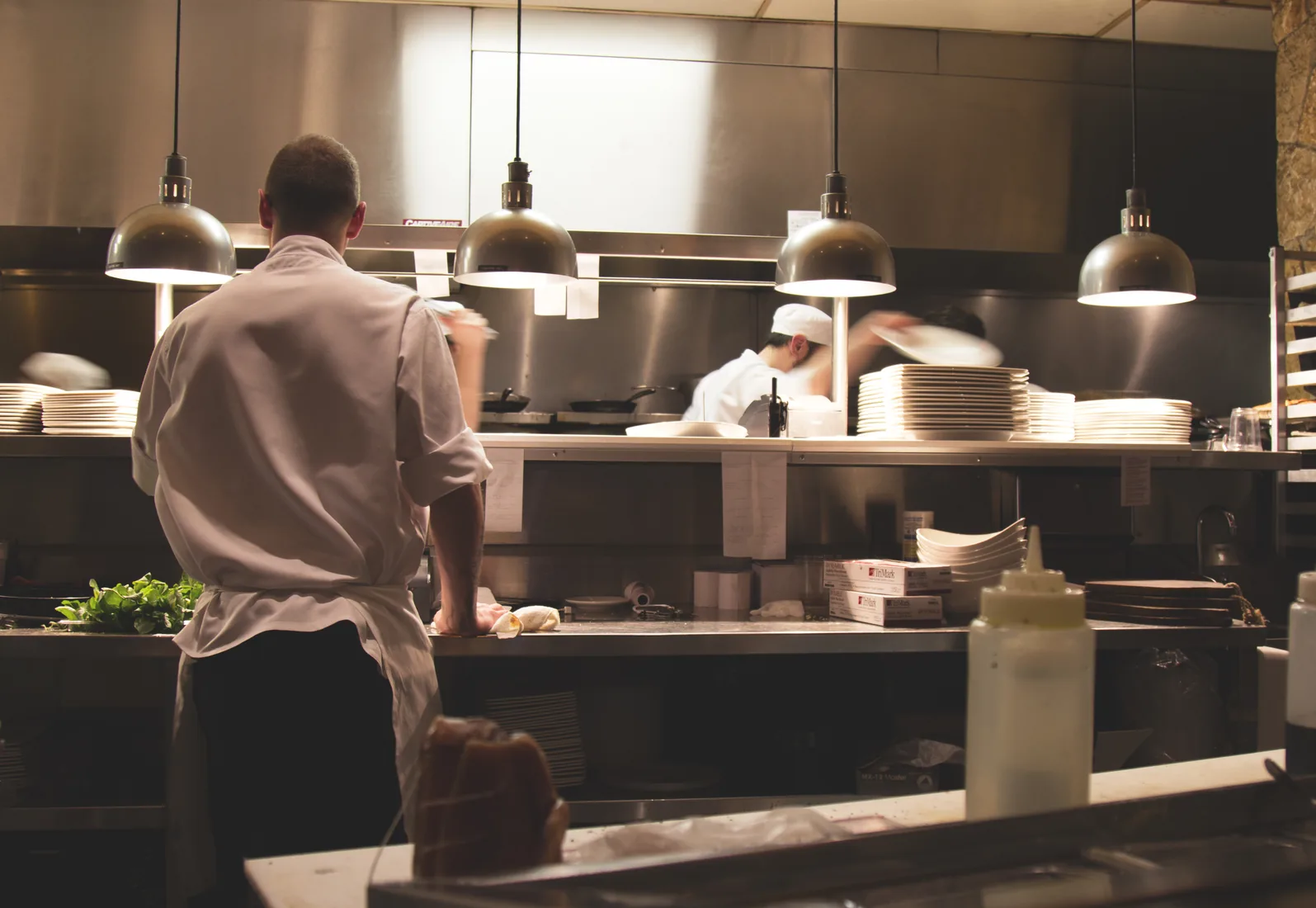 Editorial steakhouse image illustrating the dining theme
