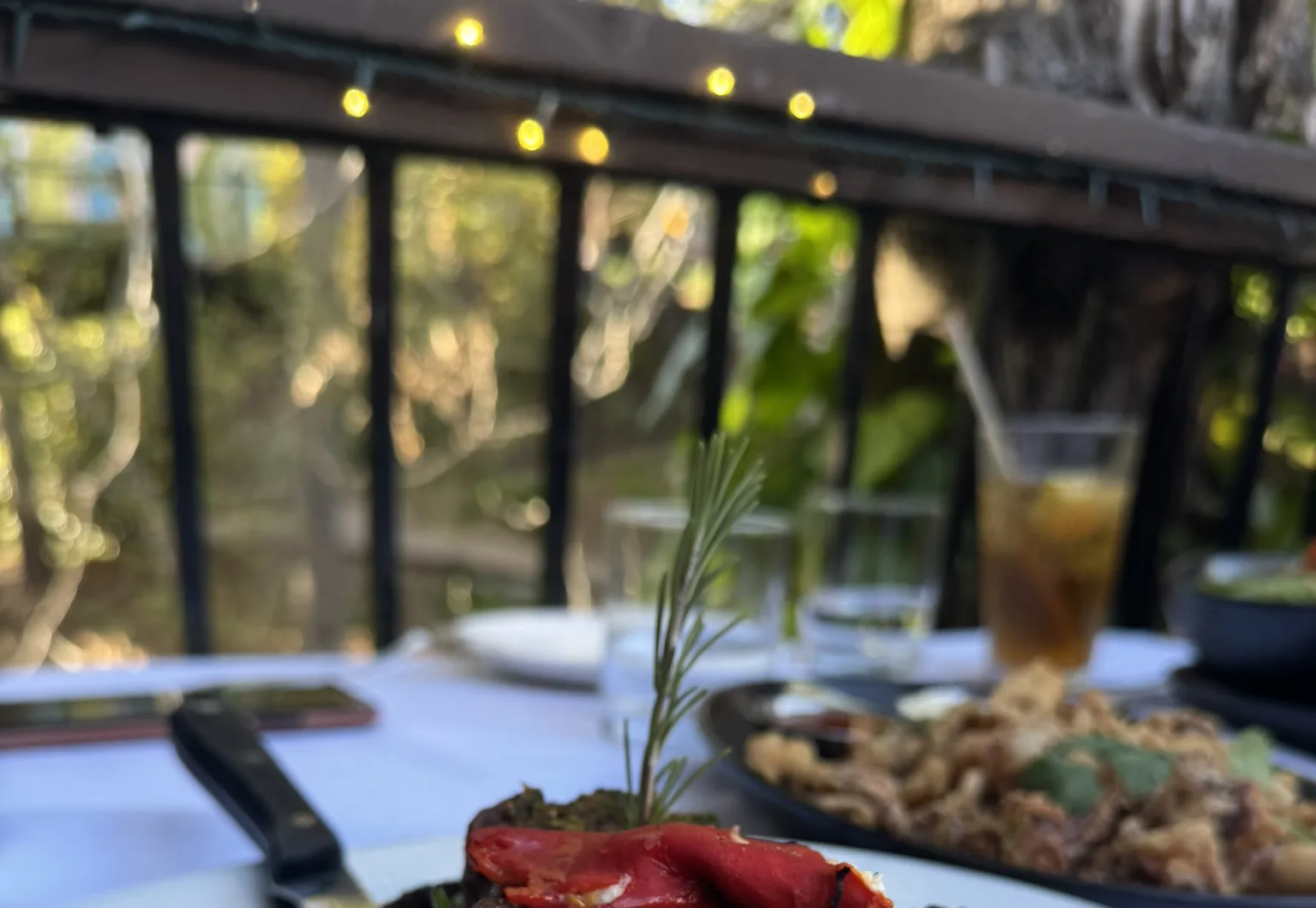 Editorial steakhouse image illustrating the dining theme